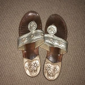 Well Loved Platinum Jack Rogers